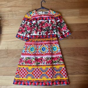 Dolce and Gabbana floral dress - US 4